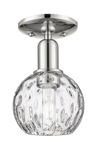 Innovations - 716-1C-PN-G1215-6 - One Light Semi-Flush Mount - Arcadia - Polished Nickel