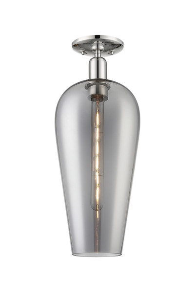 Innovations - 716-1C-PN-G456-8SM - One Light Semi-Flush Mount - Arcadia - Polished Nickel