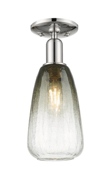 Innovations - 716-1C-PN-G480-6SL - One Light Semi-Flush Mount - Arcadia - Polished Nickel