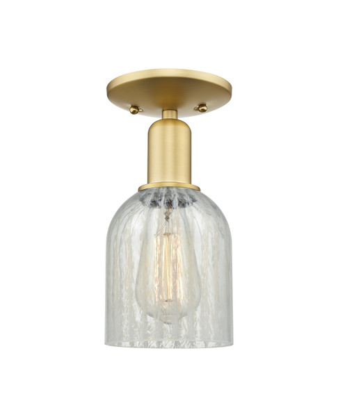 Innovations - 716-1C-SG-G2511 - One Light Semi-Flush Mount - Arcadia - Satin Gold