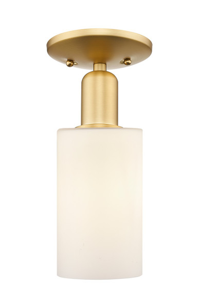 Innovations - 716-1C-SG-G801 - One Light Semi-Flush Mount - Arcadia - Satin Gold