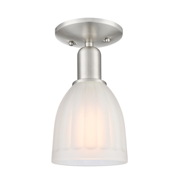 Innovations - 716-1C-SN-G441 - One Light Semi-Flush Mount - Arcadia - Brushed Satin Nickel