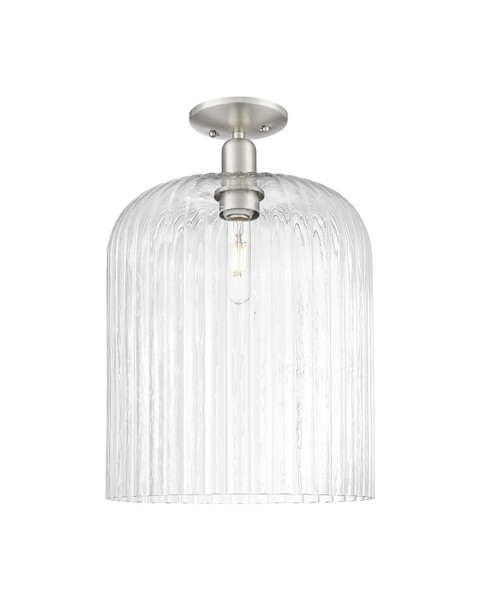 Innovations - 716-1C-SN-G559-12CL - One Light Semi-Flush Mount - Arcadia - Brushed Satin Nickel
