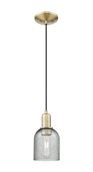Innovations - 716-1P-AB-G257 - One Light Mini Pendant - Arcadia - Antique Brass