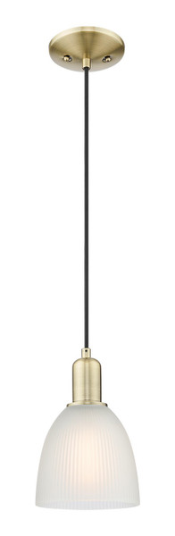 Innovations - 716-1P-AB-G381 - One Light Mini Pendant - Arcadia - Antique Brass