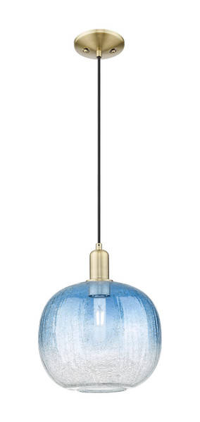 Innovations - 716-1P-AB-G481-10SB - One Light Mini Pendant - Arcadia - Antique Brass