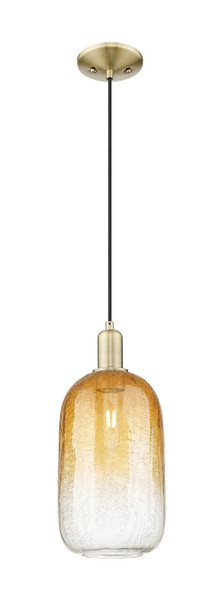 Innovations - 716-1P-AB-G482-7AM - One Light Mini Pendant - Arcadia - Antique Brass