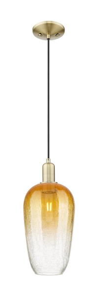 Innovations - 716-1P-AB-G484-7AM - One Light Mini Pendant - Arcadia - Antique Brass