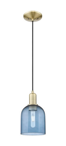 Innovations - 716-1P-AB-G558-6BL - One Light Mini Pendant - Arcadia - Antique Brass
