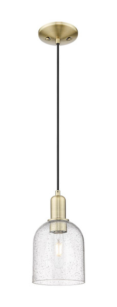 Innovations - 716-1P-AB-G558-6SDY - One Light Mini Pendant - Arcadia - Antique Brass