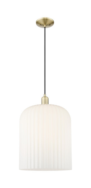 Innovations - 716-1P-AB-G559-12GWH - One Light Mini Pendant - Arcadia - Antique Brass