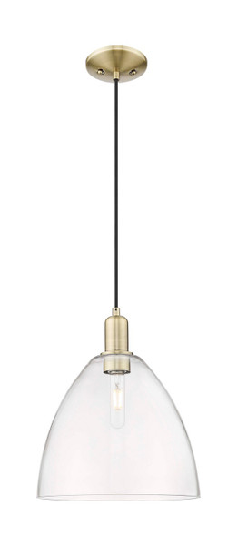 Innovations - 716-1P-AB-GBD-122 - One Light Mini Pendant - Arcadia - Antique Brass