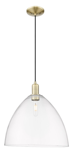Innovations - 716-1P-AB-GBD-162 - One Light Mini Pendant - Arcadia - Antique Brass
