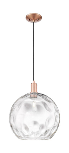 Innovations - 716-1P-AC-G1215-14 - One Light Mini Pendant - Arcadia - Antique Copper