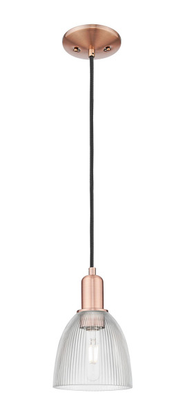 Innovations - 716-1P-AC-G382 - One Light Mini Pendant - Arcadia - Antique Copper