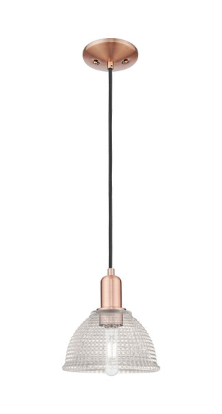 Innovations - 716-1P-AC-G422 - One Light Mini Pendant - Arcadia - Antique Copper