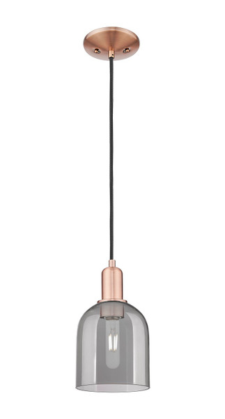 Innovations - 716-1P-AC-G558-6SM - One Light Mini Pendant - Arcadia - Antique Copper