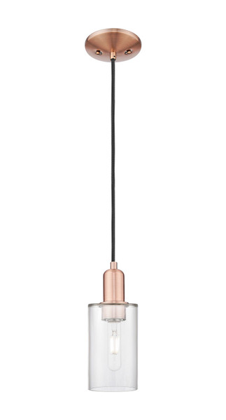 Innovations - 716-1P-AC-G802 - One Light Mini Pendant - Arcadia - Antique Copper