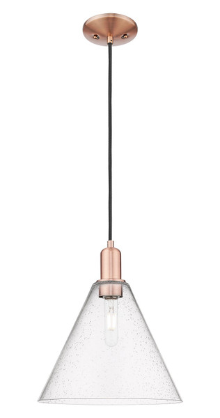Innovations - 716-1P-AC-GBC-124 - One Light Mini Pendant - Arcadia - Antique Copper