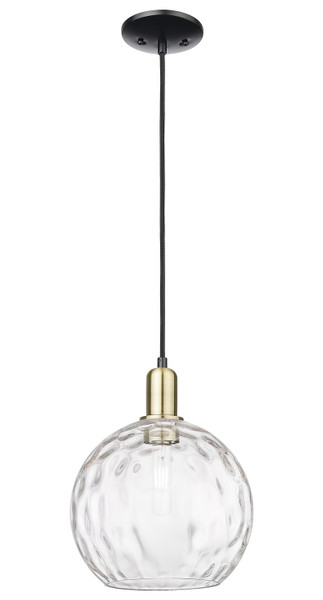 Innovations - 716-1P-BAB-G1215-10 - One Light Mini Pendant - Arcadia - Black Antique Brass