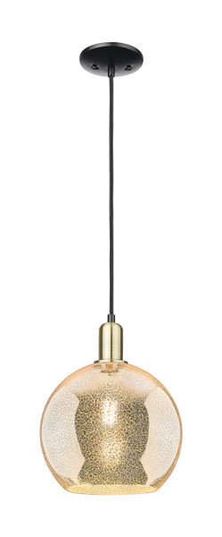 Innovations - 716-1P-BAB-G128-10 - One Light Mini Pendant - Arcadia - Black Antique Brass