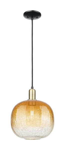 Innovations - 716-1P-BAB-G481-10AM - One Light Mini Pendant - Arcadia - Black Antique Brass