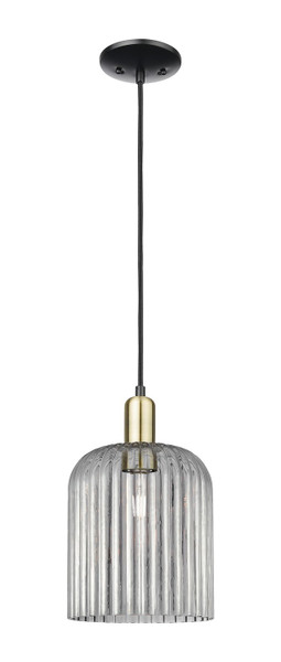 Innovations - 716-1P-BAB-G559-8SM - One Light Mini Pendant - Arcadia - Black Antique Brass
