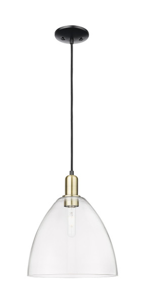 Innovations - 716-1P-BAB-GBD-122 - One Light Mini Pendant - Arcadia - Black Antique Brass