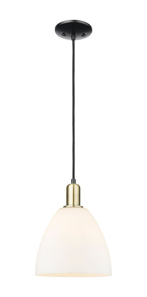 Innovations - 716-1P-BAB-GBD-91 - One Light Mini Pendant - Arcadia - Black Antique Brass