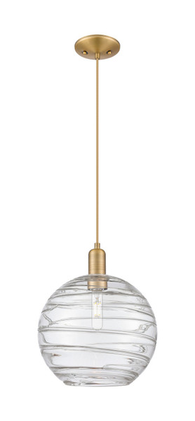 Innovations - 716-1P-BB-G1213-12CL - One Light Mini Pendant - Arcadia - Brushed Brass