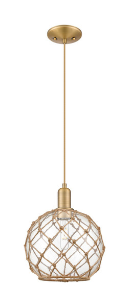Innovations - 716-1P-BB-G122-10RB - One Light Mini Pendant - Arcadia - Brushed Brass