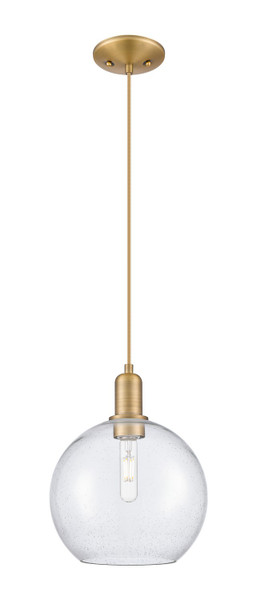 Innovations - 716-1P-BB-G124-10 - One Light Mini Pendant - Arcadia - Brushed Brass