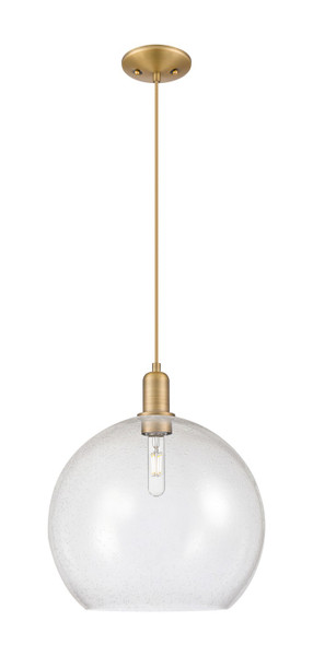 Innovations - 716-1P-BB-G124-14 - One Light Mini Pendant - Arcadia - Brushed Brass