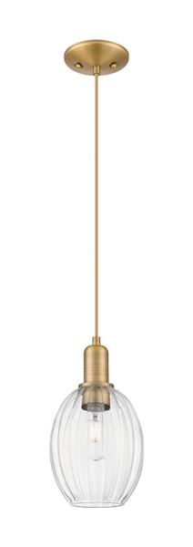 Innovations - 716-1P-BB-G459-6CL - One Light Mini Pendant - Arcadia - Brushed Brass