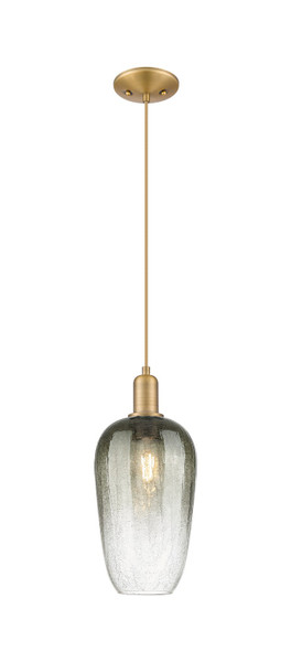 Innovations - 716-1P-BB-G484-7SL - One Light Mini Pendant - Arcadia - Brushed Brass