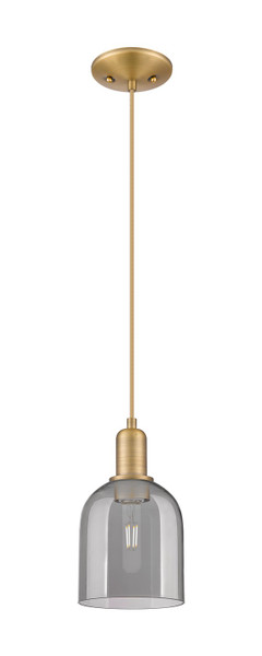 Innovations - 716-1P-BB-G558-6SM - One Light Mini Pendant - Arcadia - Brushed Brass