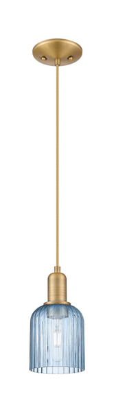 Innovations - 716-1P-BB-G559-5BL - One Light Mini Pendant - Arcadia - Brushed Brass