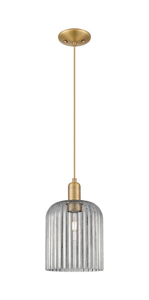Innovations - 716-1P-BB-G559-8SM - One Light Mini Pendant - Arcadia - Brushed Brass