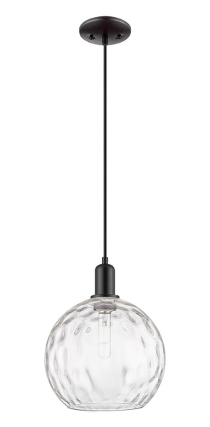 Innovations - 716-1P-BK-G1215-10 - One Light Mini Pendant - Arcadia - Matte Black