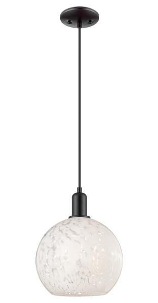 Innovations - 716-1P-BK-G1216-10WM - One Light Mini Pendant - Arcadia - Matte Black