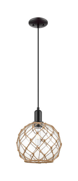 Innovations - 716-1P-BK-G122-10RB - One Light Mini Pendant - Arcadia - Matte Black