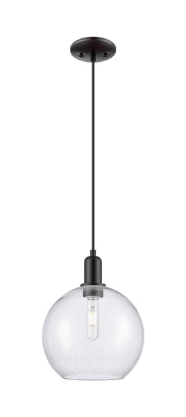 Innovations - 716-1P-BK-G124-10 - One Light Mini Pendant - Arcadia - Matte Black