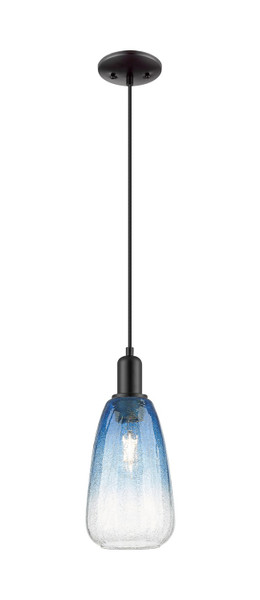 Innovations - 716-1P-BK-G480-6SB - One Light Mini Pendant - Arcadia - Matte Black