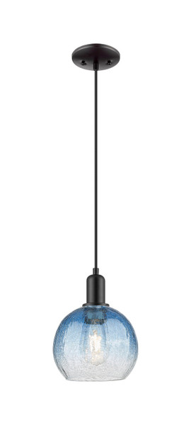 Innovations - 716-1P-BK-G483-8SB - One Light Mini Pendant - Arcadia - Matte Black