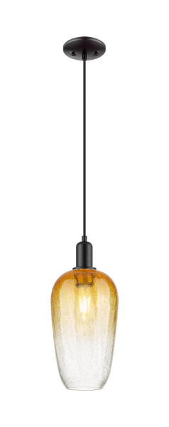 Innovations - 716-1P-BK-G484-7AM - One Light Mini Pendant - Arcadia - Matte Black
