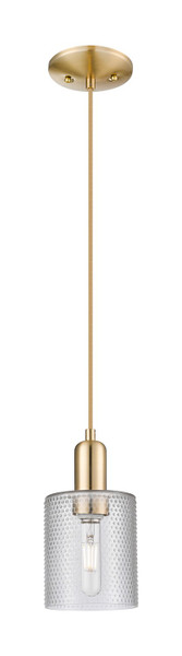 Innovations - 716-1P-CB-G112 - One Light Mini Pendant - Arcadia - Champagne Bronze