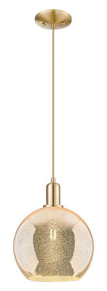 Innovations - 716-1P-CB-G128-10 - One Light Mini Pendant - Arcadia - Champagne Bronze