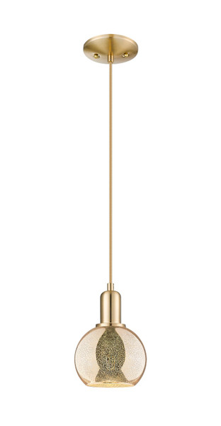 Innovations - 716-1P-CB-G128-8 - One Light Mini Pendant - Arcadia - Champagne Bronze
