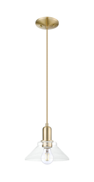 Innovations - 716-1P-CB-G132 - One Light Mini Pendant - Arcadia - Champagne Bronze