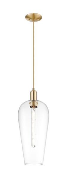 Innovations - 716-1P-CB-G456-8CL - One Light Mini Pendant - Arcadia - Champagne Bronze